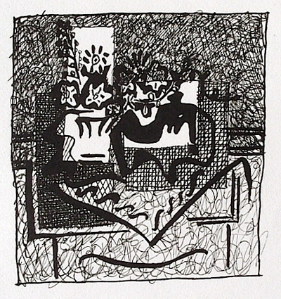 Helene Chez Archimede 20 by Pablo Picasso Pricing Limited Edition Print image