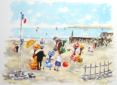 Bord De Plage by Urbain Huchet Pricing Limited Edition Print image