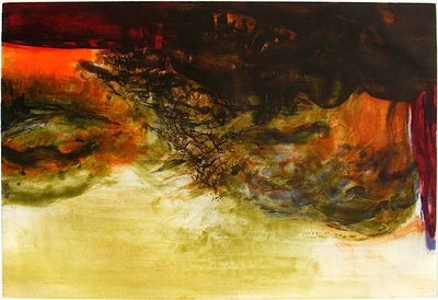 Composition 325 by Zao Wou-Ki Pricing Limited Edition Print image