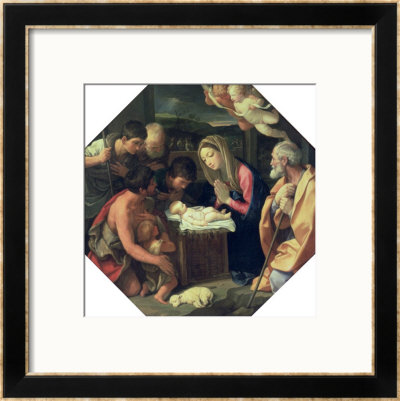 The Adoration Of The Shepherds by Guido Reni Pricing Limited Edition Print image
