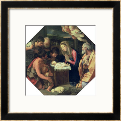 The Adoration Of The Shepherds by Guido Reni Pricing Limited Edition Print image