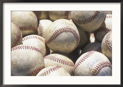 Basket Full Of Baseballs by David Harrison Pricing Limited Edition Print image