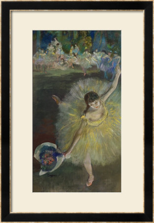 End Of An Arabesque, 1877 by Edgar Degas Pricing Limited Edition Print image