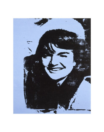 Jackie, C.1964 (Smiling With Jfk) by Andy Warhol Pricing Limited Edition Print image