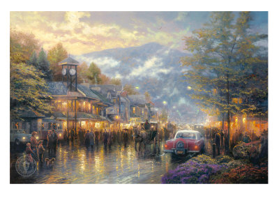 Mountain Memories by Thomas Kinkade Pricing Limited Edition Print image