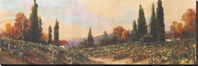 Autumn Vineyard I by Art Fronckowiak Pricing Limited Edition Print image