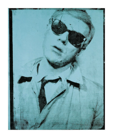 Self-Portrait, C.1964 (Teal) by Andy Warhol Pricing Limited Edition Print image
