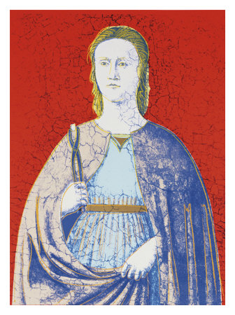 Saint Apollina, C.1984 by Andy Warhol Pricing Limited Edition Print image