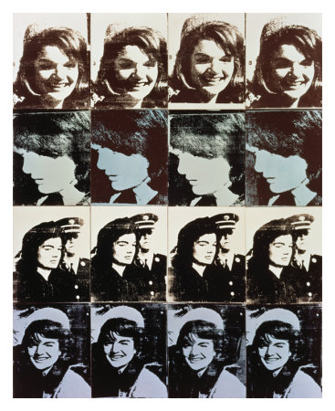Sixteen Jackies, C.1964 by Andy Warhol Pricing Limited Edition Print image
