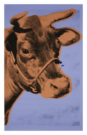 Cow, C.1971 (Purple And Orange) by Andy Warhol Pricing Limited Edition Print image