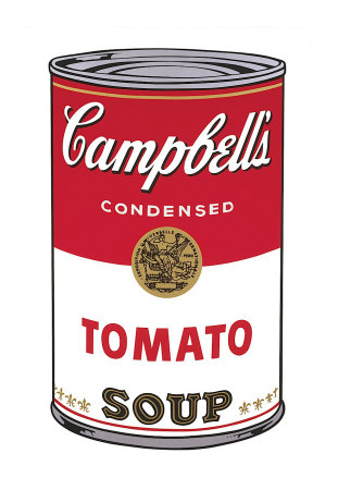 Campbell's Soup I: Tomato, C.1968 by Andy Warhol Pricing Limited Edition Print image