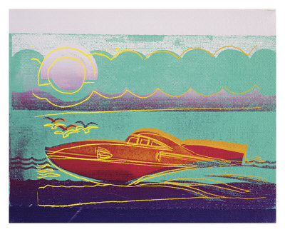 Speedboat, C.1983 by Andy Warhol Pricing Limited Edition Print image