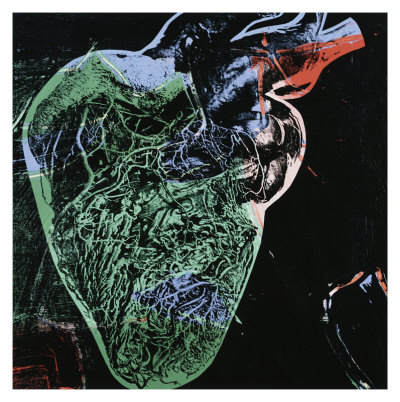 Human Heart, C.1979 (Green) by Andy Warhol Pricing Limited Edition Print image