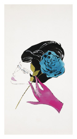Female Head, C.1958 by Andy Warhol Pricing Limited Edition Print image