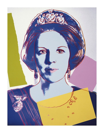 Reigning Queens: Queen Beatrix Of The Netherlands, C.1985 by Andy Warhol Pricing Limited Edition Print image