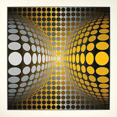 Ond J.G. by Victor Vasarely Pricing Limited Edition Print image