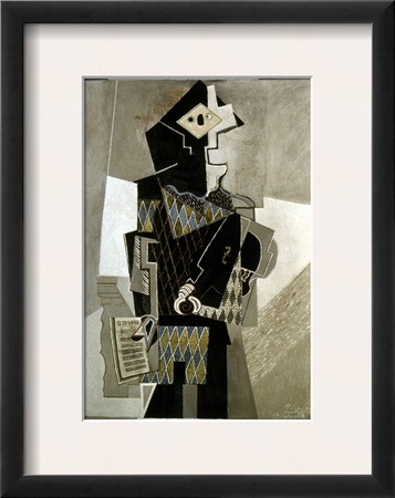 Picasso: Harlequin, 1918 by Pablo Picasso Pricing Limited Edition Print image