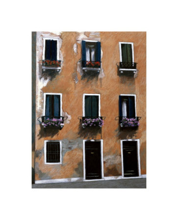 Doors And Windows In Venice by Helen Vaughn Pricing Limited Edition Print image