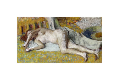 After The Bath by Edgar Degas Pricing Limited Edition Print image