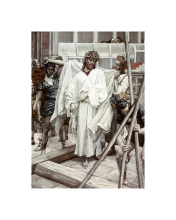 And They Put His Own Raiment On Him by James Tissot Pricing Limited Edition Print image