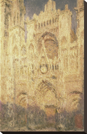 Rouen Cathedral In The Evening by Claude Monet Pricing Limited Edition Print image