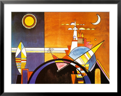 La Grande Piazza A Kiev by Wassily Kandinsky Pricing Limited Edition Print image