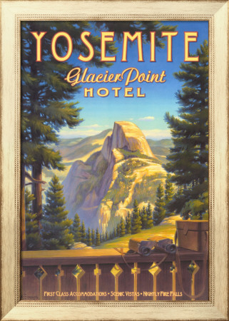 Yosemite, Glacier Point Hotel by Kerne Erickson Pricing Limited Edition Print image
