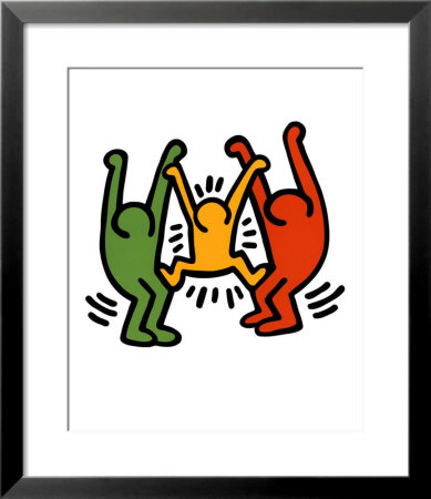 Untitled,1985 by Keith Haring Pricing Limited Edition Print image