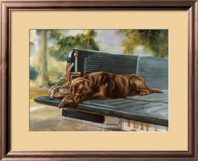 Thank Goodness It's Friday (Choc. Lab) by Barbara Shipman Pricing Limited Edition Print image