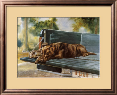 Thank Goodness It's Friday (Choc. Lab) Limited Edition Print by Barbara ...