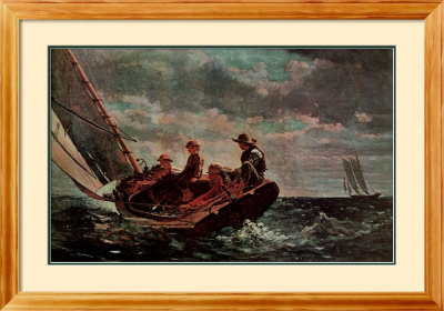 Breezing Up, 1876 by Winslow Homer Pricing Limited Edition Print image
