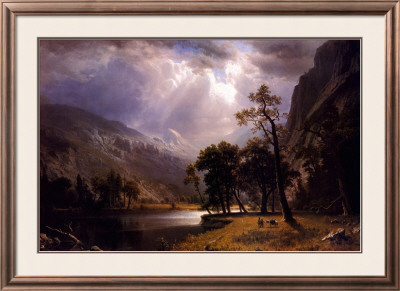 Half Dome, Yosemite Valley by Albert Bierstadt Pricing Limited Edition Print image