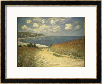 Chemin Dans Les Bles A Pourville by Claude Monet Pricing Limited Edition Print image