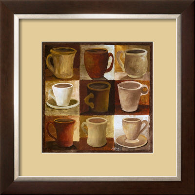 Coffee Cups I by Mary Beth Zeitz Pricing Limited Edition Print image