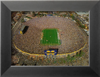 Michigan Stadium - University Of Michigan Football by Mike Smith Pricing Limited Edition Print image