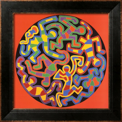 Monkey Puzzle, 1988 by Keith Haring Pricing Limited Edition Print image