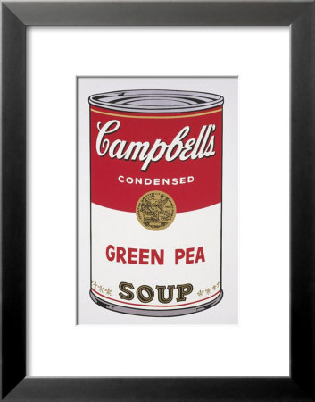 Campbell's Soup I: Green Pea, C.1968 by Andy Warhol Pricing Limited Edition Print image