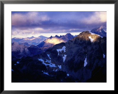Sunrise Over Andes Near Refugio Otto Meiling, Nahuel Huapi National Park, Argentina by Michael Taylor Pricing Limited Edition Print image