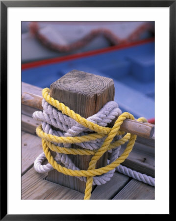 Knots Around Post, St. Thomas, Caribbean by Robin Hill Pricing Limited Edition Print image