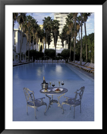 Delano Hotel, South Beach, Miami, Florida, Usa by Robin Hill Pricing Limited Edition Print image