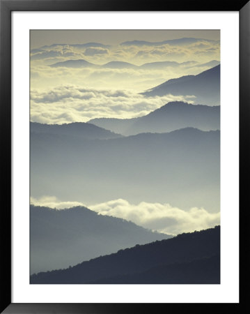 Mountains And Clouds, Tennessee, Usa by Adam Jones Pricing Limited Edition Print image
