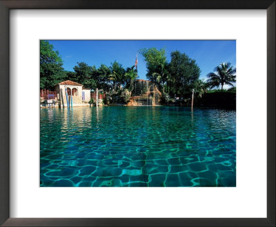 Venetian Pool, Coral Gables, Miami, Fl by Robin Hill Pricing Limited Edition Print image