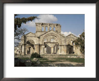 Basilica Of St. Simeon, Qalaat Samaan, Syria, Middle East by David Poole Pricing Limited Edition Print image