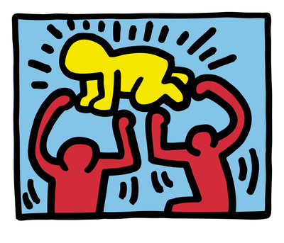 Pop Shop (Radiant Baby) by Keith Haring Pricing Limited Edition Print image
