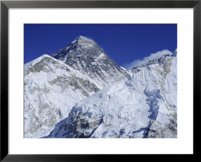 Mount Everest From Kala Pata, Himalayas, Nepal, Asia by David Poole Pricing Limited Edition Print image