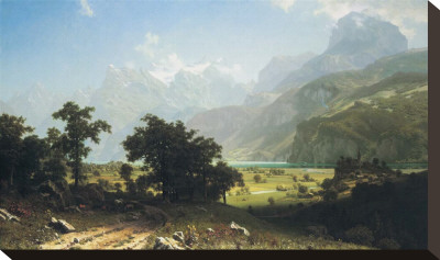 Lake Lucerne by Albert Bierstadt Pricing Limited Edition Print image