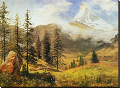 The Matterhorn by Albert Bierstadt Pricing Limited Edition Print image