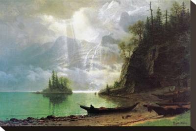 The Island by Albert Bierstadt Pricing Limited Edition Print image