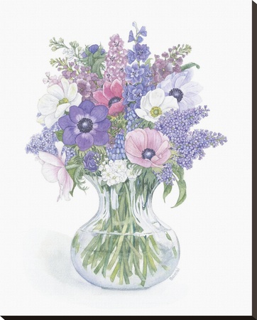 Anemone Bouquet by Bambi Papais Pricing Limited Edition Print image