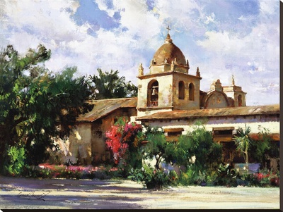 Mission Del Carmel by Cyrus Afsary Pricing Limited Edition Print image